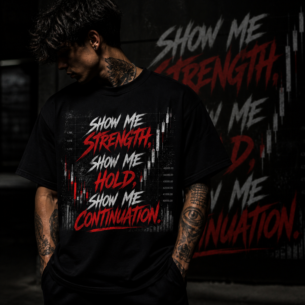 SHOW ME STRENGTH. SHOW ME HOLD. SHOW ME CONTINUATION.